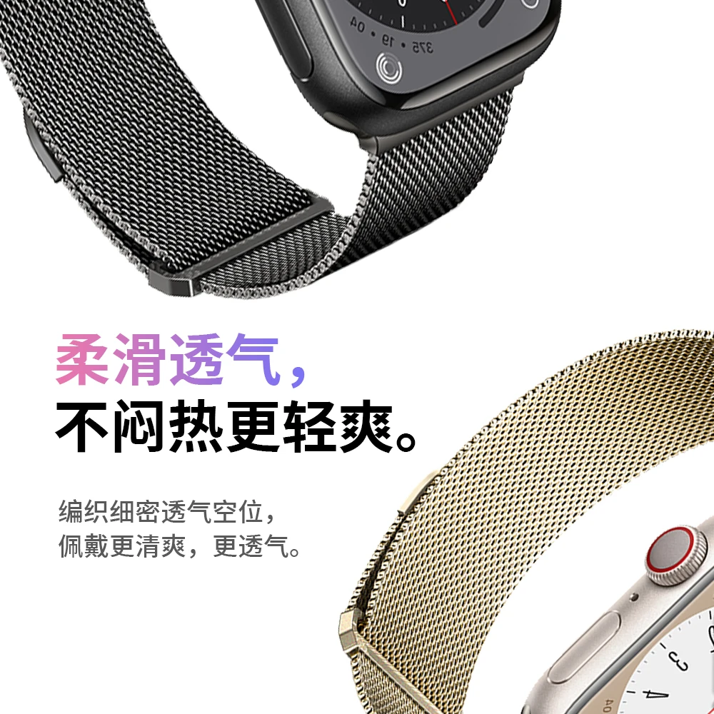  ġ s9  ,  ġ s8 Ʈ, iwatch 8 Milanisse ݼ ڼ, ǰ