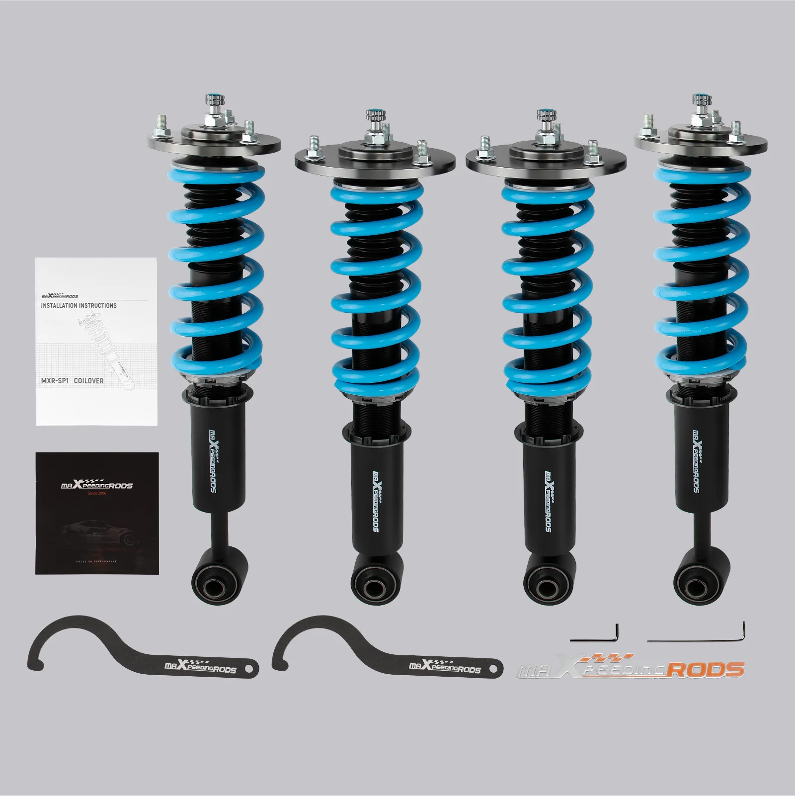 

24 Way Damper Coilovers Suspension Shock Kit For Lincoln Navigator 03-06 Coilover Shock Absorbers Lowering Spring