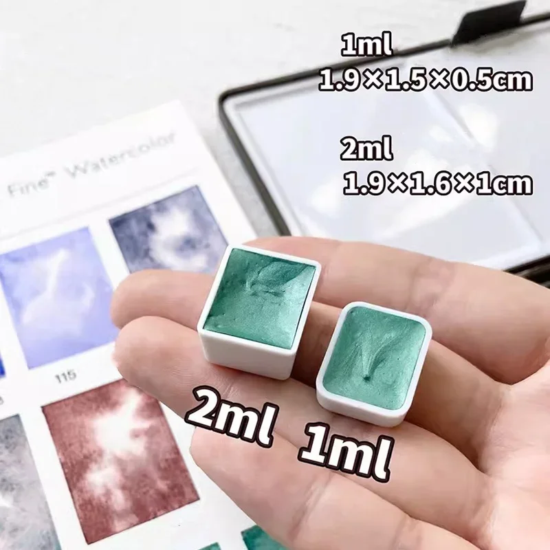 DS Mineral/Layered Watercolor Paint Set 1ml/2ml Handmand Sample Original Daniel Smith Water Color Painting Art Suppliers watercolor painting set watercolor paint watercolor pigment
