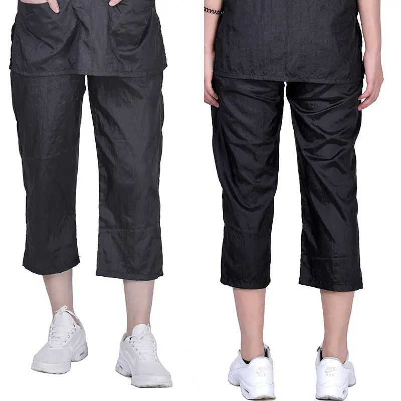Pet Grooming Work Clothes Long Trousers Cropped Pants Waterproof Shorts Non Hair Stained Hair Salon Barber Shop Uniforms Y0517 3