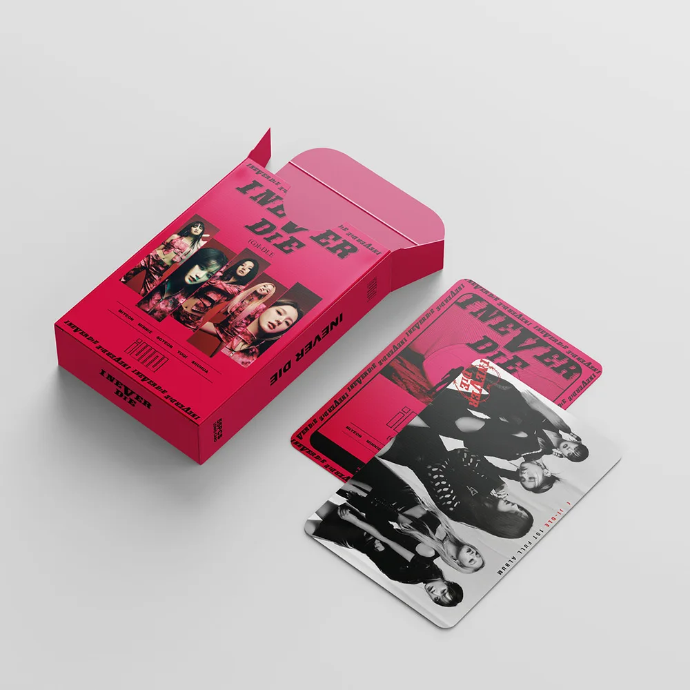 Lomo Cards Album Cards I Never Die LOMO Album Card (G) I-DLE LOMO Card Cho Weijuan Minnie Song Yuqi