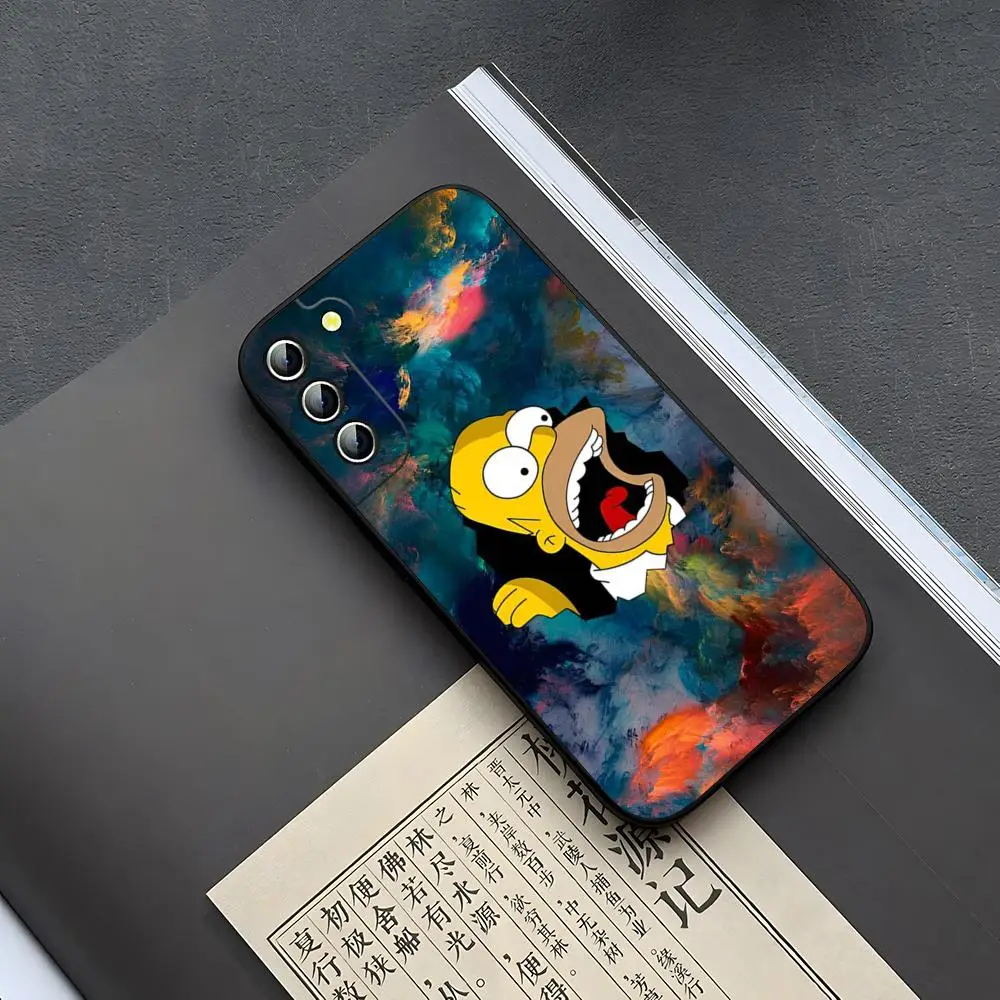 Cute Cartoon The Simpsons Phone Case