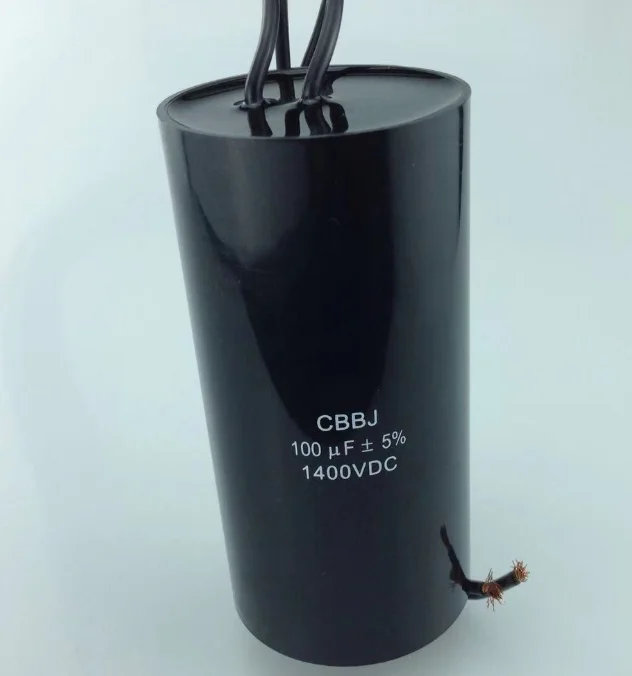 100uF 1400V aluminum electrolytic capacitor low esr high power and low esr 65*130mm