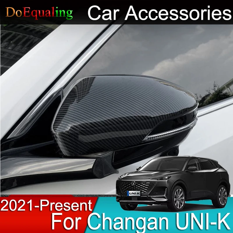 

Для Changan UNI-K UNIK 2023 2022 2021 накладка на зеркало заднего вида автомобиля, Задний сигнал, дождик для бровей, 2 шт./комплект, аксессуары для интерьера