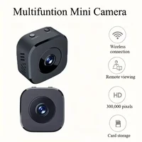Caméra de surveillance WiFi mini HD 6K avec audio bidirectionnel, détection de mouvement et vision nocturne infrarouge, Nouveauté 2026 4