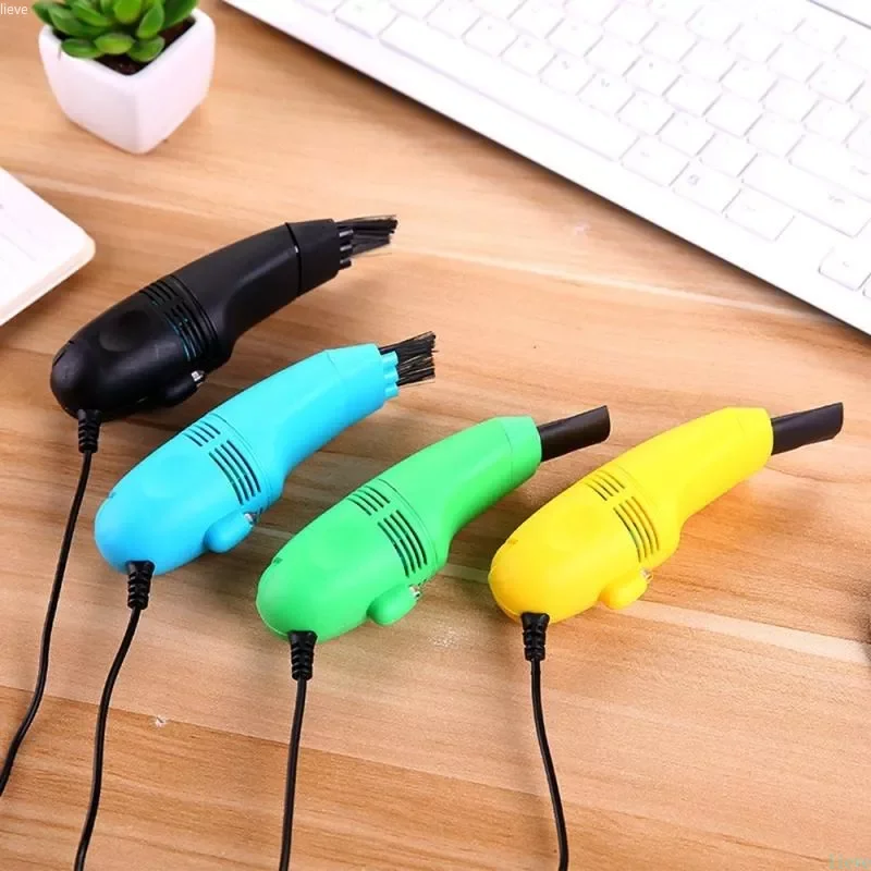 Mini Portable Handheld USB Keyboard Vacuum Cleaner Computer Dust Blower Duster For Laptop Desktop PC Computer Cleaning Kit Tool