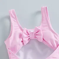 Kids Infant Baby Girl Swimsuits Cartoon Seahorse Print Sleeveless Backless Ruffles Swimwear Beachwear Bathing Suits 18M-6T 6