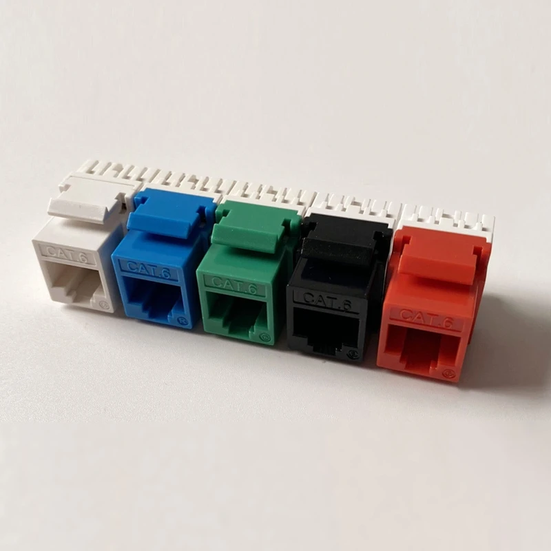 RJ45 커플러 인라인 어댑터 키스톤, Cat6 케이블 연장기용 네트워크 커넥터