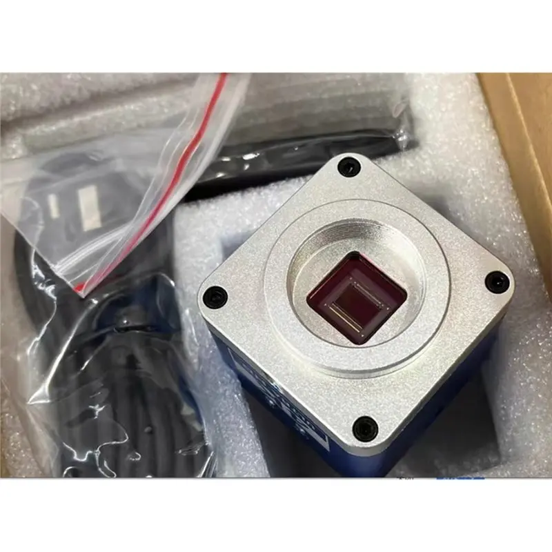  IMX415 4K UHD 호환 USB 타입-C TF 산업용 현미경 전자 카메라 실험실용 EU 플러그