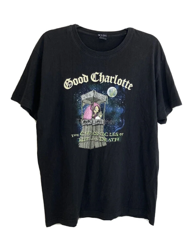 

Vintage Good Charlotte 2004 Band Album T Shirt Men’S Large Fit