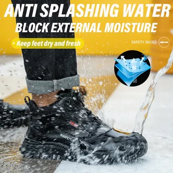 Nuove scarpe antinfortunistiche da uomo alla moda 6KV isolate traspiranti impermeabili antiscivolo e comode