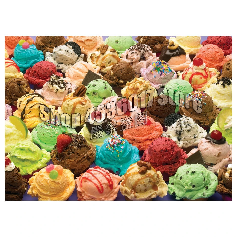 

5D алмазная живопись "мороженое", вышивка, полная мозаика, картина, наборы для вышивки крестиком, искусство, Декор, алмазная живопись