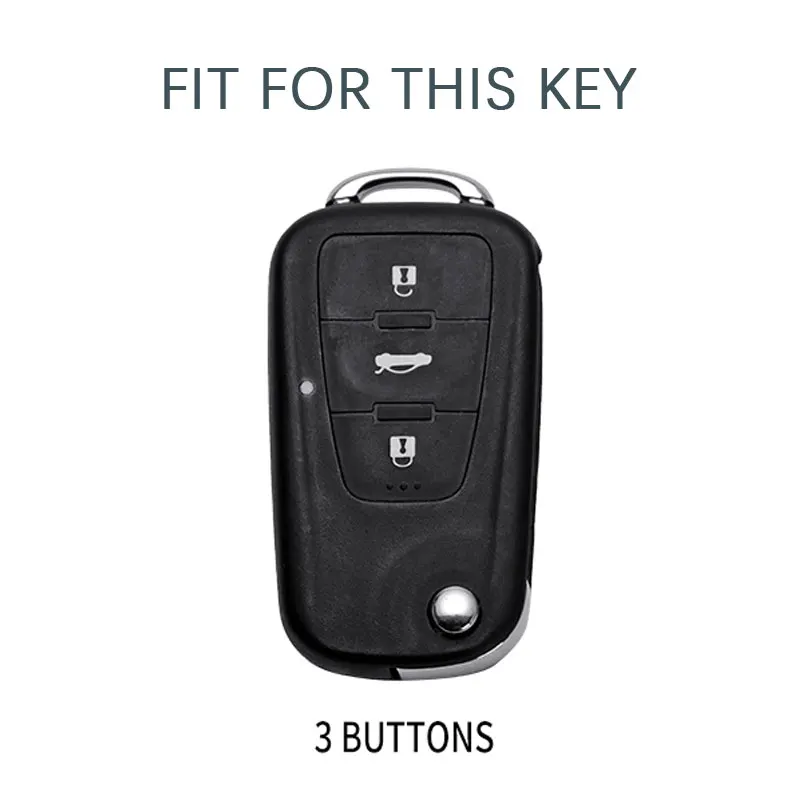 3 pulsanti in lega Tpu Remote Flip guscio chiave auto pieghevole per MG GS Roewe MG7 GT GS 350 360 750 W5 - S7e8b780fafa94dda8587f017bb2c1d1fN