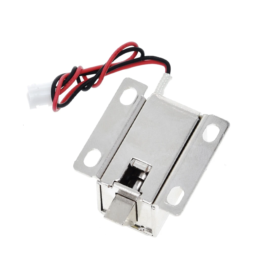 Compact Electromagnetic Lock for Storage Cabinets and Drawers