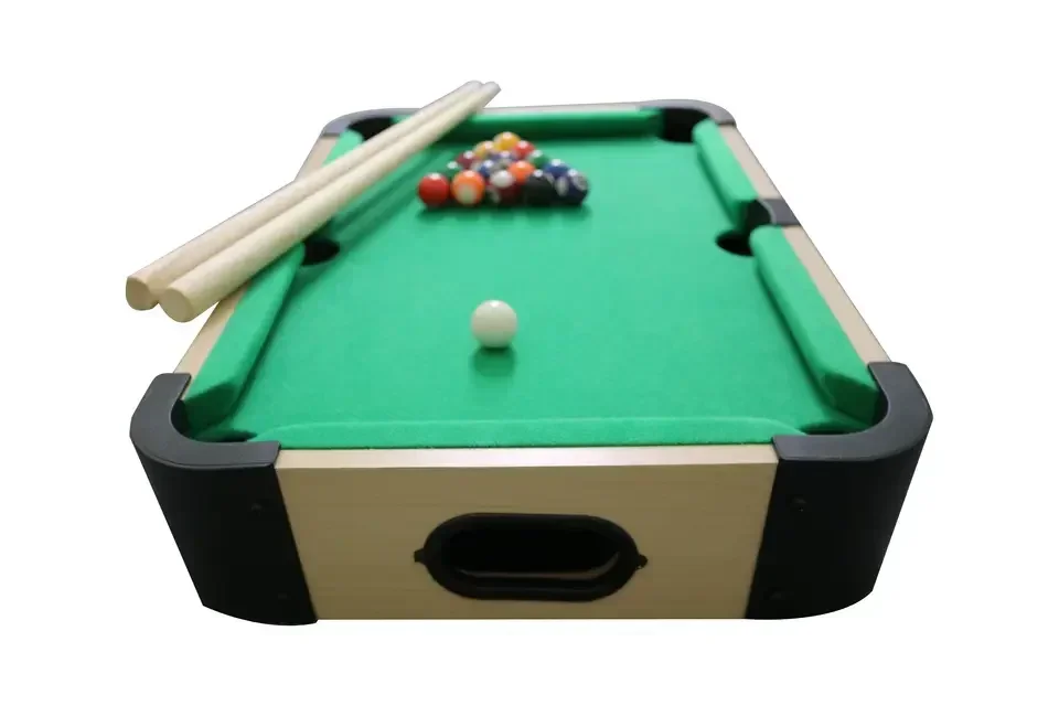 Mini Pool Table Small Size Kids Indoor Gaming Compact Billiards Toy MDF Material Recreational Games Table For Custom