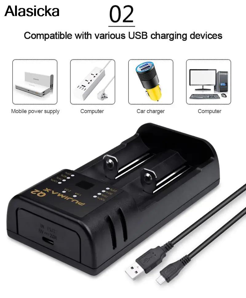 https://ae01.alicdn.com/kf/S7e8b823e9493417bba7efe3fd476e366M/2-Slots-Li-ion-Lithium-Battery-Charger-with-LED-Smart-Indicator-USB-Cable-For-18650-14400.jpg