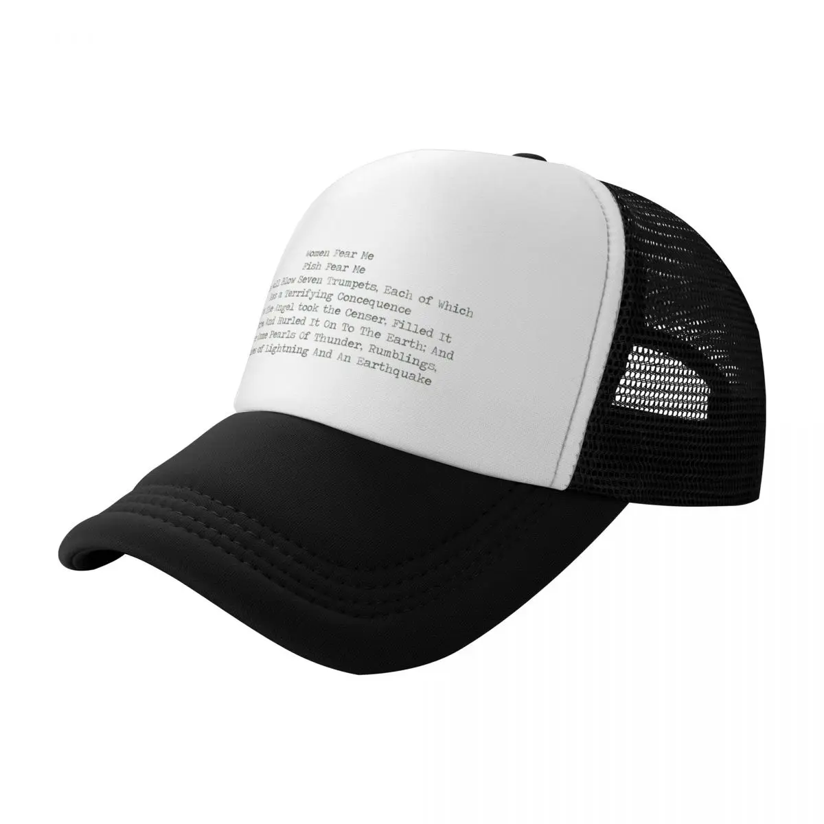 

“Women Fear Me, Fish Fear Me” Baseball Cap dad hat Designer Hat Fashion Beach Women's Beach Outlet 2024 Men's