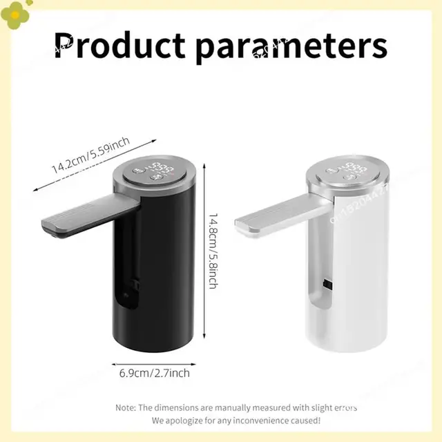 LDHL Foldable And Rechargeable Water Pump Dispenser With TYPE-C Charging, Long-Lasting Battery Performance 6