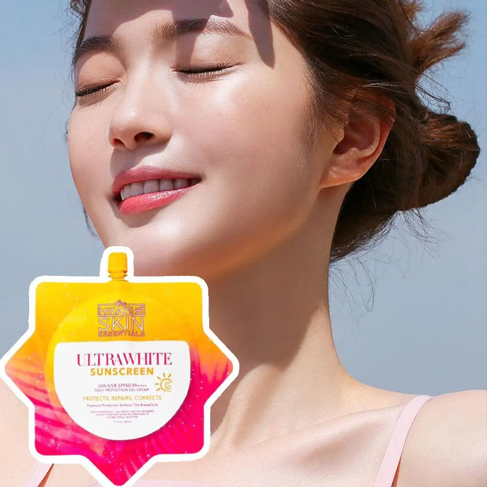 SPF 50+ Facial Body Sunscreen Sun Cream Sunblock Skin UV Protective Cream Anti Sun Facial Protection 30g/50g/60ml