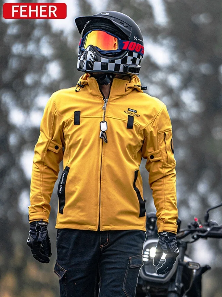 FEHER Winter Motorcycle Riding clothes Waterproof Motorbike