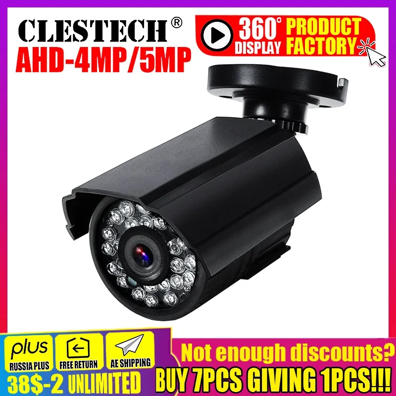 Sony IMX326 Sensor 4MP 3MP 2MP 5MP CCTV AHD Camera AHD-H Security Bullet CCTV Camera Outdoor Waterproof IP66 IRCUT Night Vision