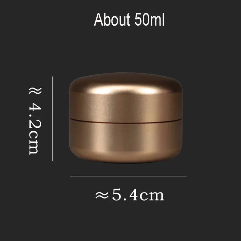 Tea Tin Box Mini Aluminum Alloy Tea Can Jar Metal Box Sugar Coffee Caddy Organizer Waterproof Moisturized Travel Portable Container tea tin box tea canister