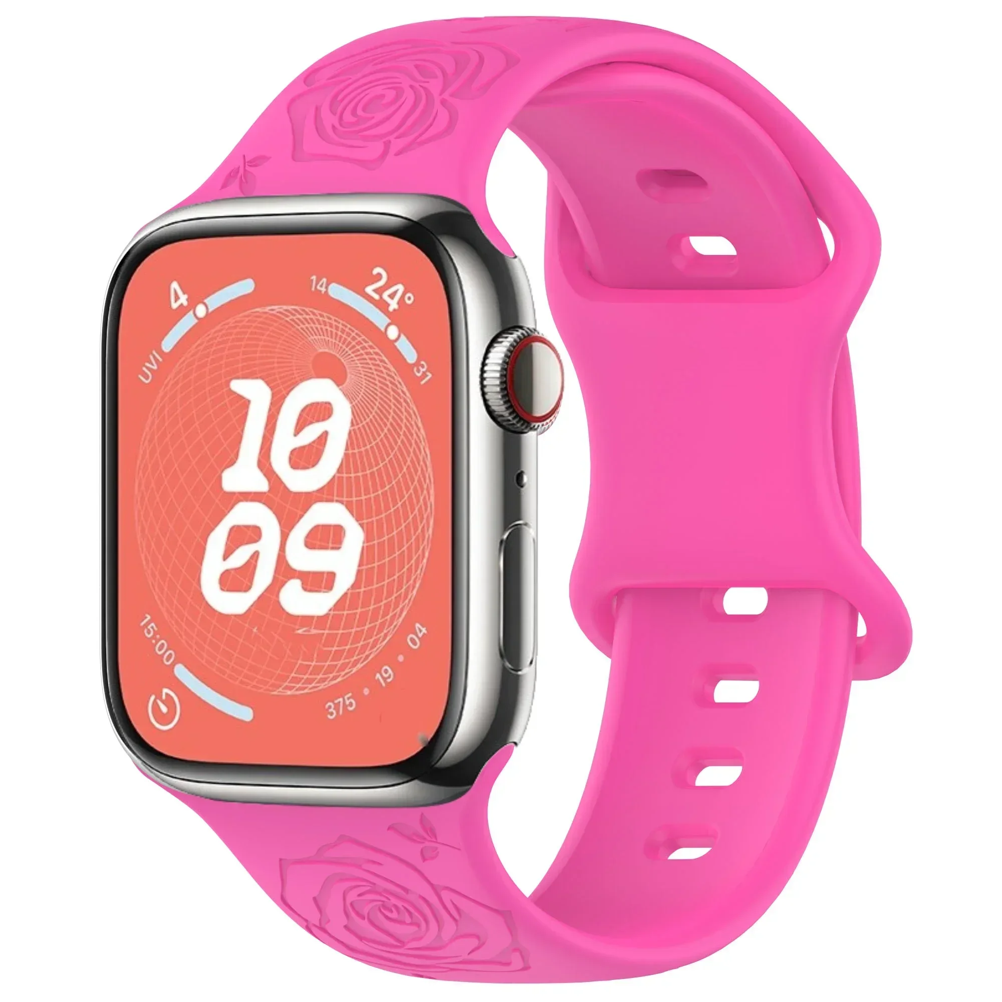 Breathable Soft Silicone Patterned Strap