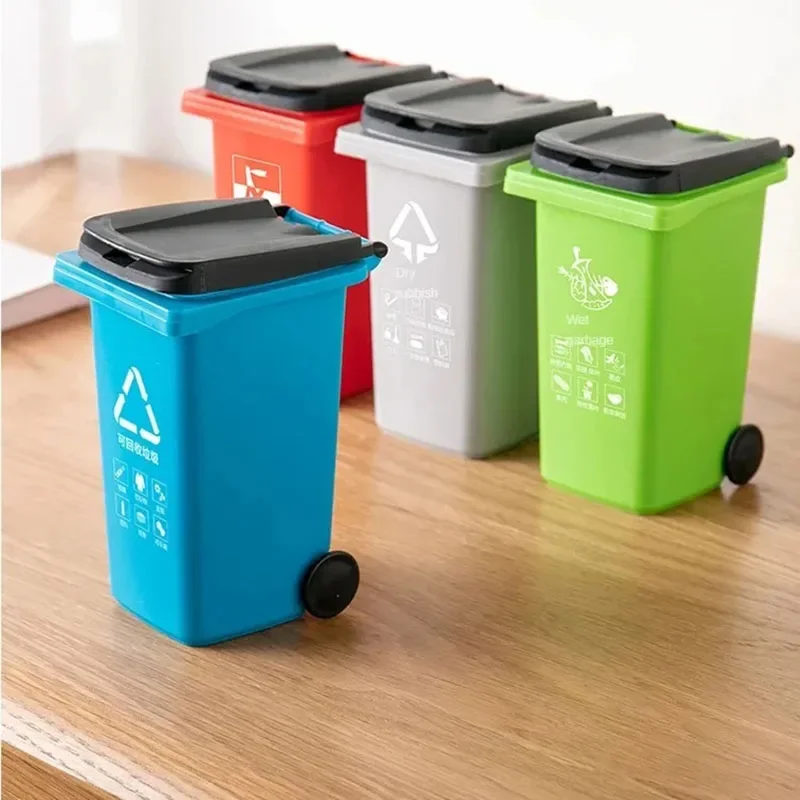 Contenedores De Basura para baño, cesta De Basura original, cubo De Basura simple, cocina, coche, Bote De Basura, artículos De cocina