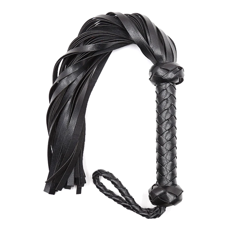 Horse Whip Riding Crop Equestrian Faux Leather Whip Horse Equipment Whip Training Horse Riding Whip for Couples 2