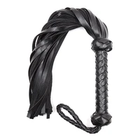 Horse Whip Riding Crop Equestrian Faux Leather Whip Horse Equipment Whip Training Horse Riding Whip for Couples 2