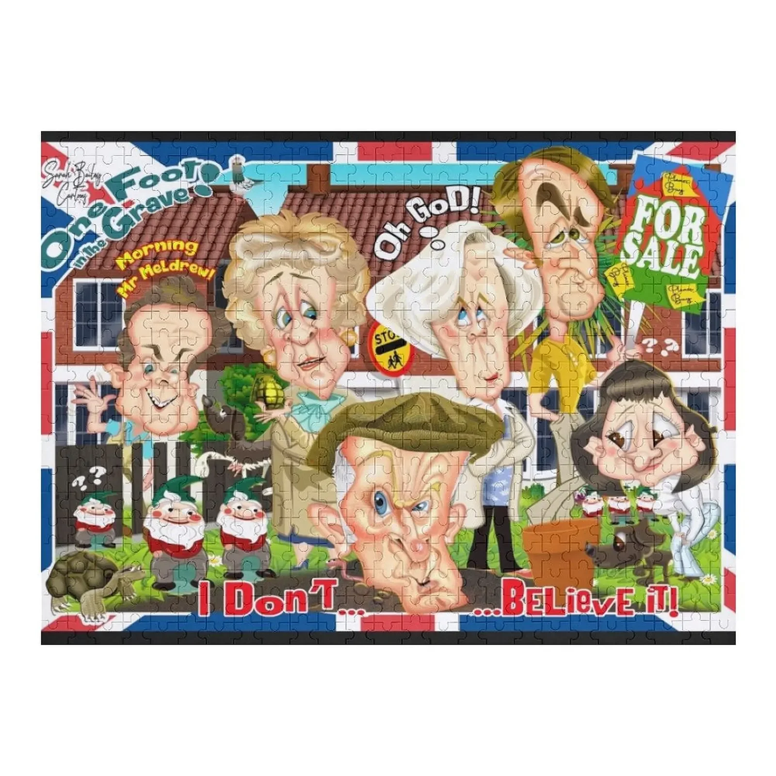 

One foot in the Grave Jigsaw Puzzle Iq Works Of Art Personalized Gifts Puzzle