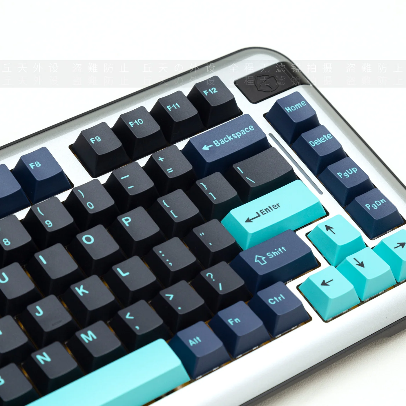 Chaves Gmk Hammerhead Dark Keycaps Pbt Duplo Tiro Keycap Cherry Perfil Tampões Chaves com Iso Digite 7u Barra de Espaço Hhkb Layout da ue 173 - Imagem 3