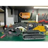 Double E EC160 RC Hydraulic Excavator 1/14 E010 Electric Modified Upgrade Hydraulic Excavator Metal Model Boy RC Car Toy 2