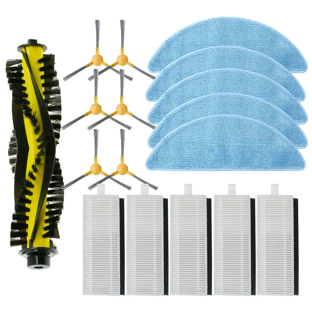 

Side Brush + Filter + Mop + Roller Brush For Mamibot Exvac660 Robot Vacuum Cleaner Accessory Replacement Kit