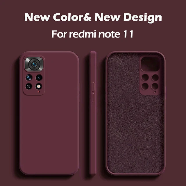 Funda suave y de color para el Xiaomi Redmi Note 11 Global/Note 11s