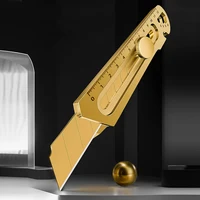6 in 1 Multifunction Pocket Knife Box Cutter нож 18mm/25mm Stainless Steel Utility Knife Couteau Multi-tool Art Office Supplies 4