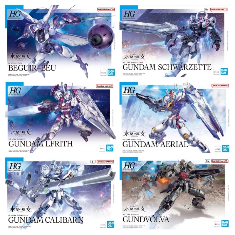 

Bandai Gundam модель Suletta Mercury Aerial Lfrith аниме экшн-фигурка Сборная модель игрушки Коллекционная модель украшения подарки