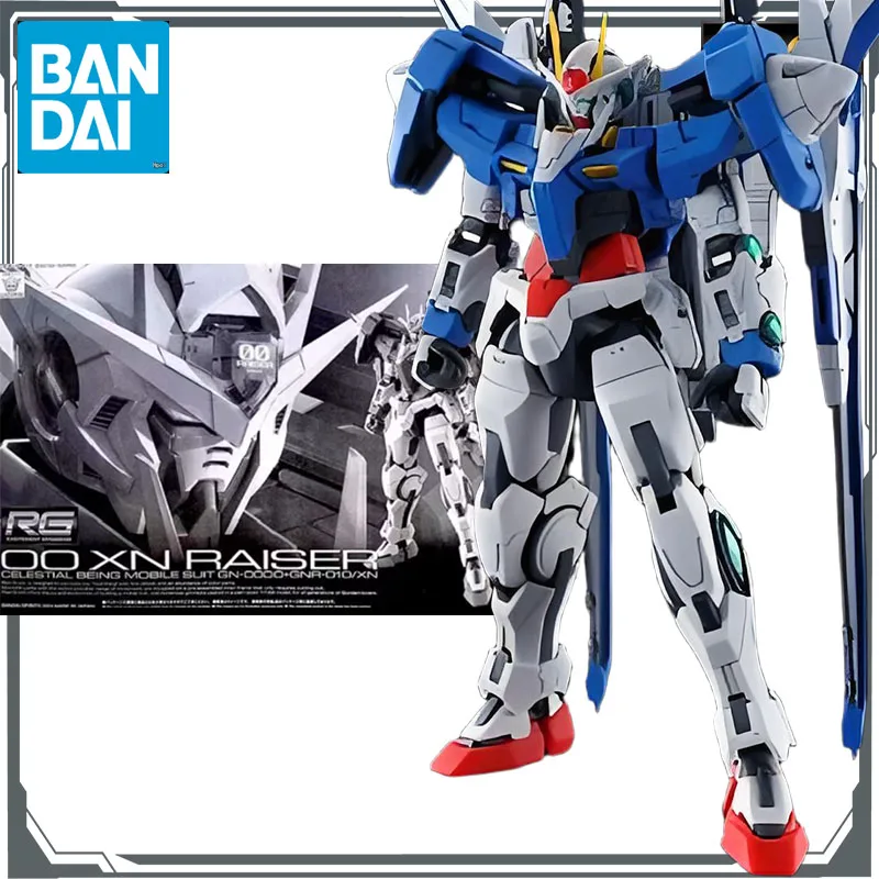 Bandai Original MODEL KIT GUNDAM RG OO XN RAISER&Destiny