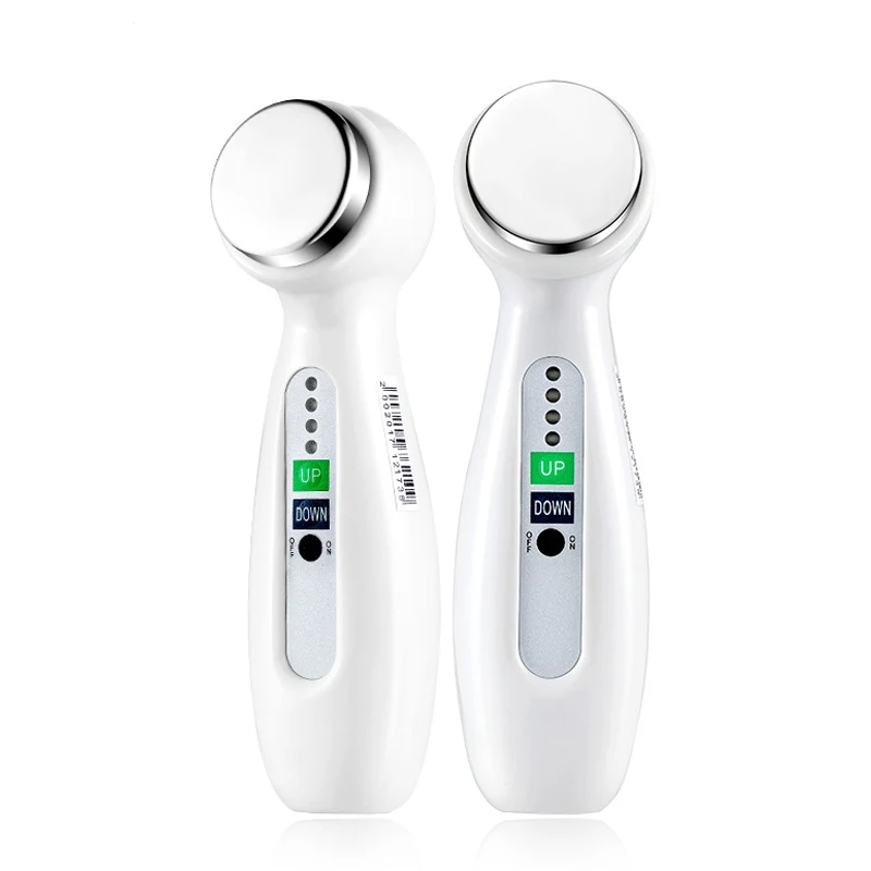 1Mhz Ultrasonic Facial Body Cleaner Massager Machine Handheld Galvanic Spa Skin Tightening Body Slimming Wrinkle Removal
