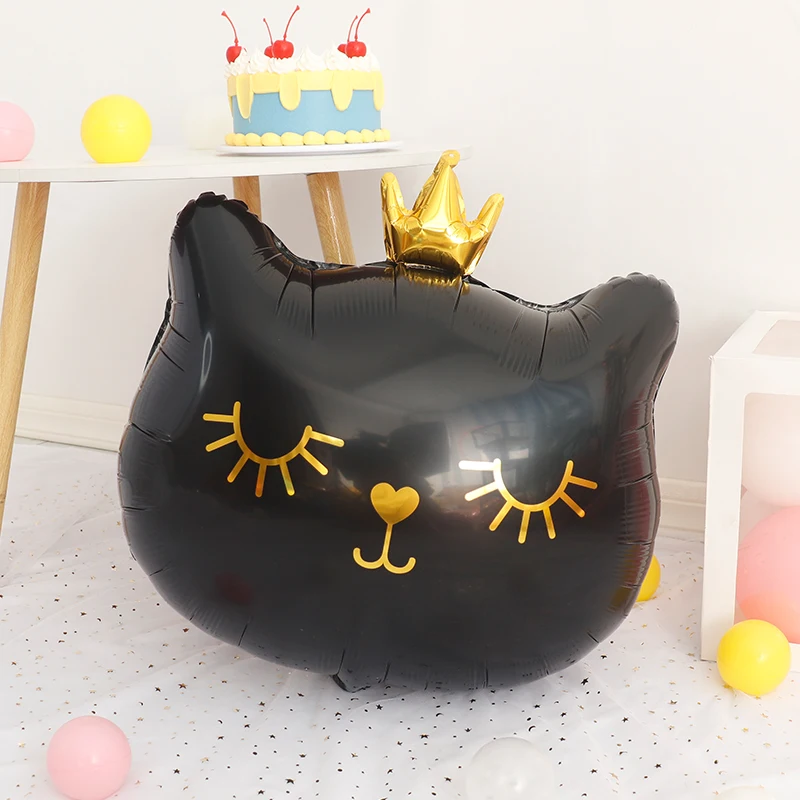 7 stuks kattenballonnen, verjaardagsdecoratie