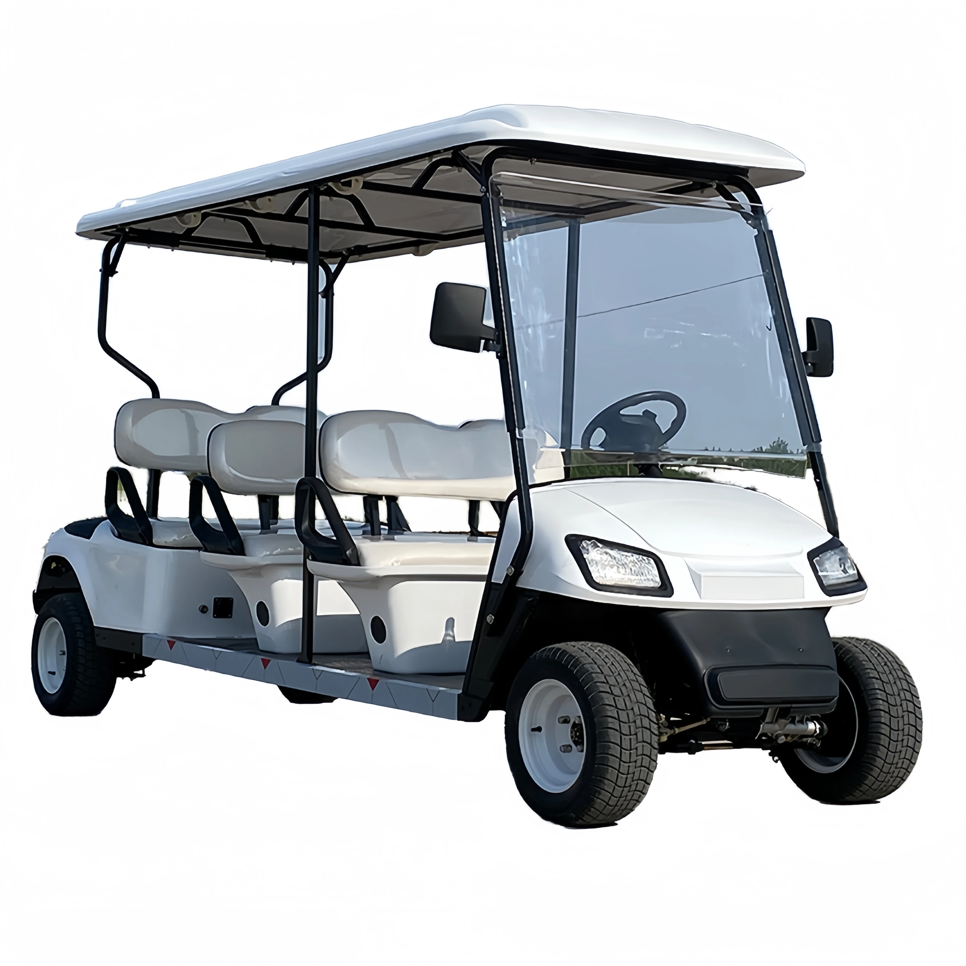 Comfortable Scooter 4 Seater Electric Golf Cart 72V Lithium Battery 2 Seater Golf Carts for The Disabled