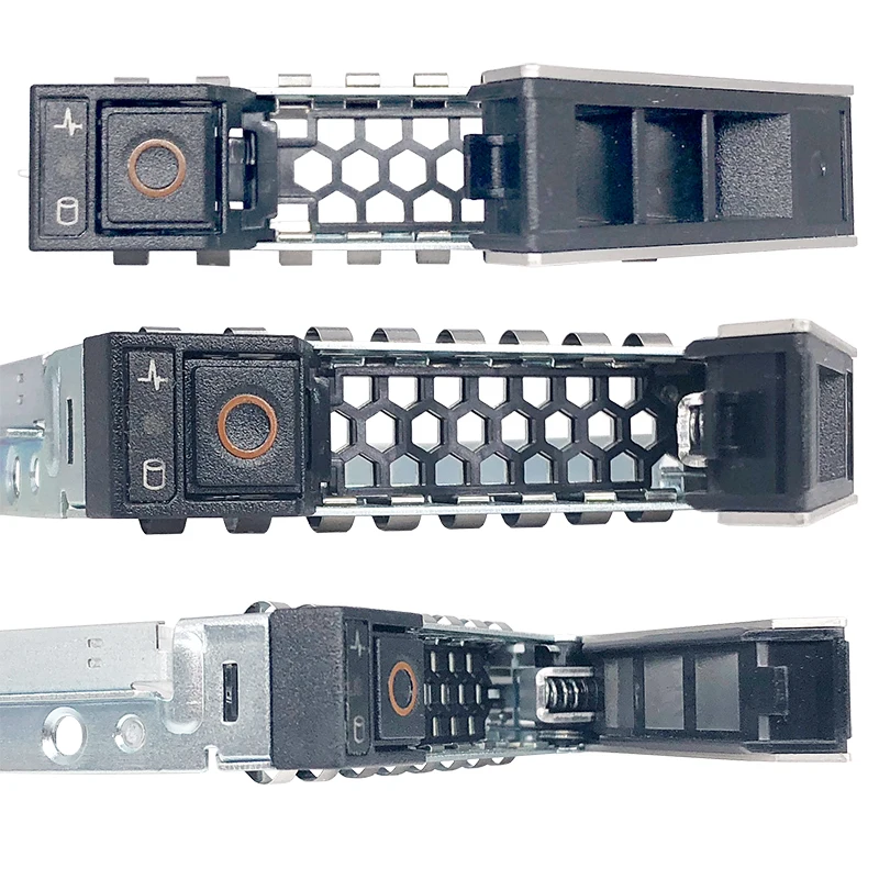 Suporte da Bandeja do Caddy Hdd Servidor Dell R750 R740 R640 R940 T350 R540 14g 2.5 Sas Sata 0dxd9h 10 Pcs Lote Novo - Imagem 2