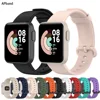 Bracelet de montre rechange en Silicone pour montre connectée Xiaomi Mi Lite, sport, Redmi