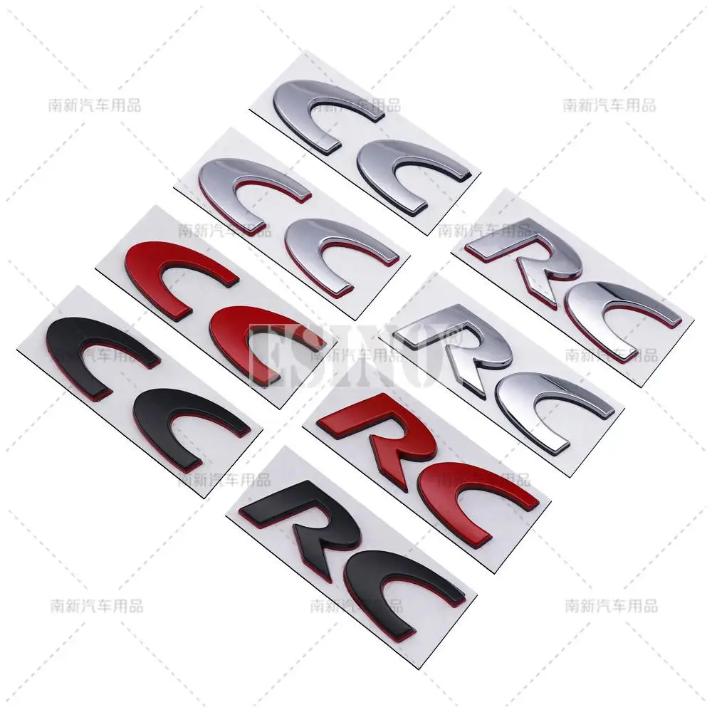 자동차 스타일링 RC CC 3D 금속 아연 합금 자동차 배지 바디 펜더 뒷 트렁크 접착 데칼 엠블럼 폭스 바겐 VW Passat CC RC
