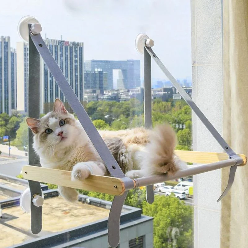 

Hanging Window Hammock for Cat, Hanging Bed, Glass Sun Objects, Balcony Supplies