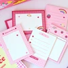50 Sheets Cute Pink Strawberry Memo Pad Kawaii Stationery Non Sticky Notes Portable Notepad School Office Supply Papeleria 2
