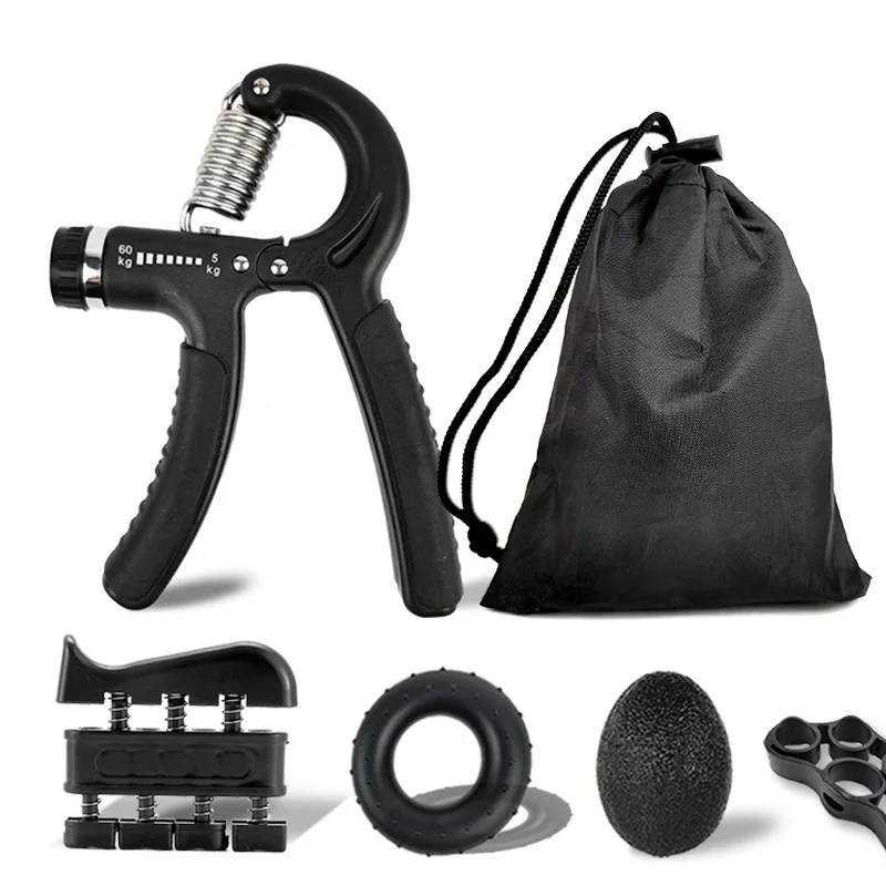 Gripper Adjustable R-Type Hand Grip Exercise Countable Strength Exercise Strengthening Pliers Spring Finger Pinch Wrist Expander 6