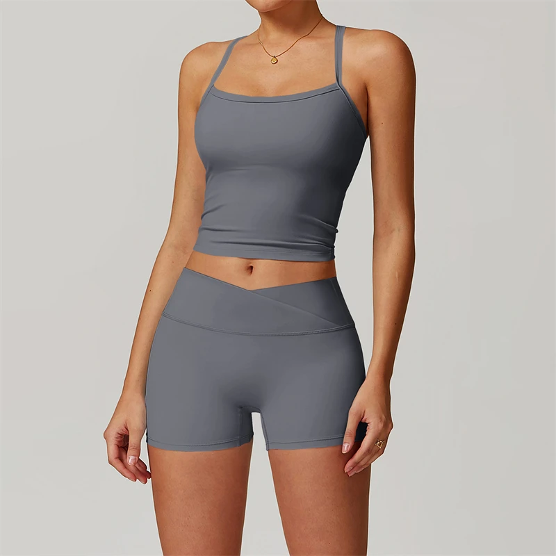 Grey Short Set
