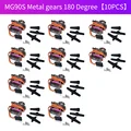 10PCS MG90S 180D