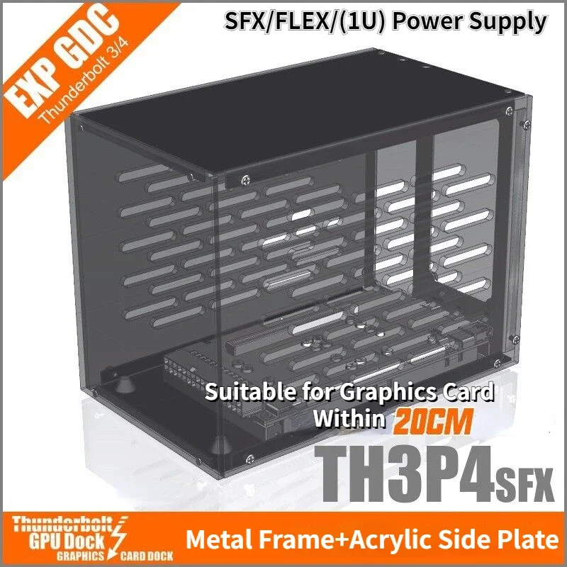 Cadre Châssis Pour EGPU TH3P4G3 OCuP4v2 - Thunderbolt 3/4 OcuLink PCIE 4.0 SFX8657